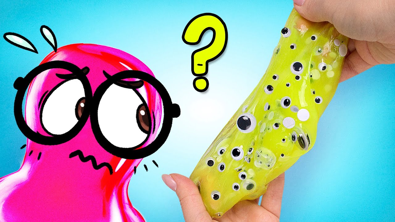 Adding Lots Of Bizarre Ingredients To Slimes! ✋🏼🦶🏼