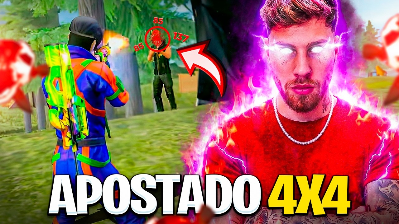 Joguei Apostado Com Aleatórios Do FREE FIRE e Amassei Todo Mundo !! 😂🔥