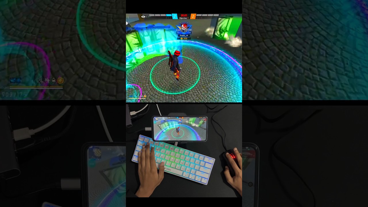 Free Fire Gaming Keyboard|⌨️🖱📱Mix Pro Geek Gamer 