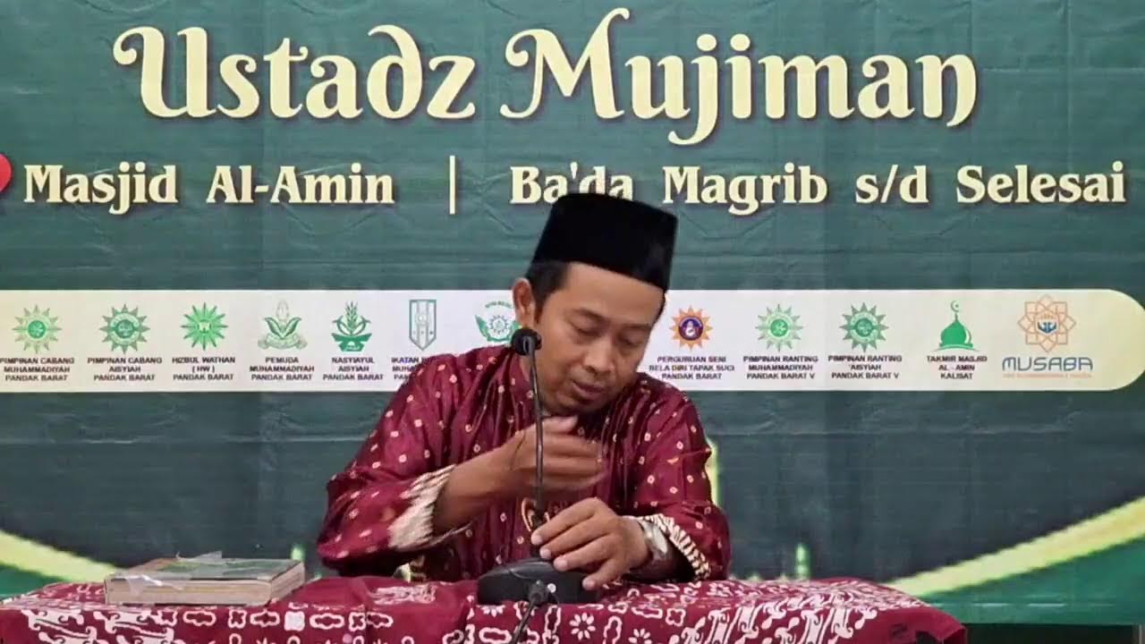 Tanya Jawab - Ustadz Mujiman Di Masjid Al Amin Kalisat(PCM Pandak Barat)