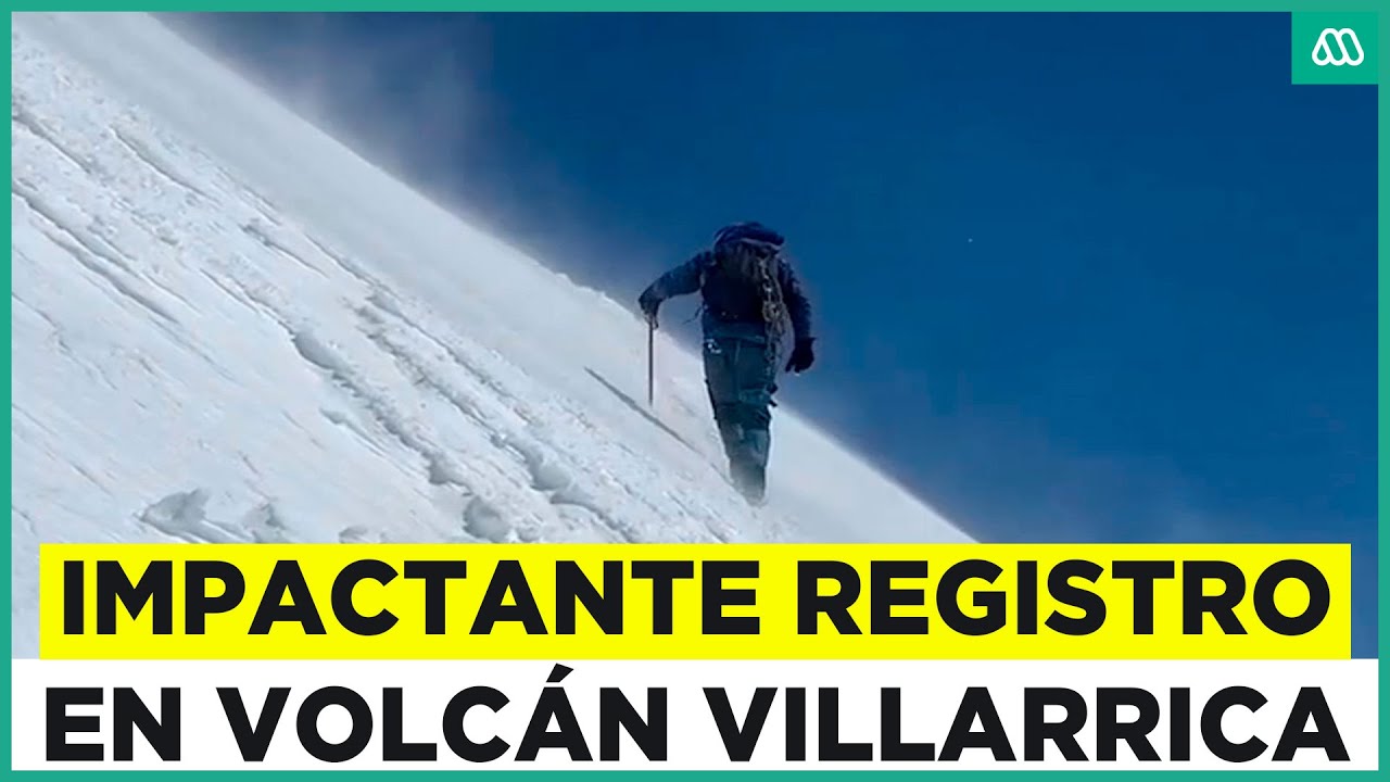 A más de 2 mil metros de altura: Así fue la travesía de andinistas a la cima del volcán Villarrica