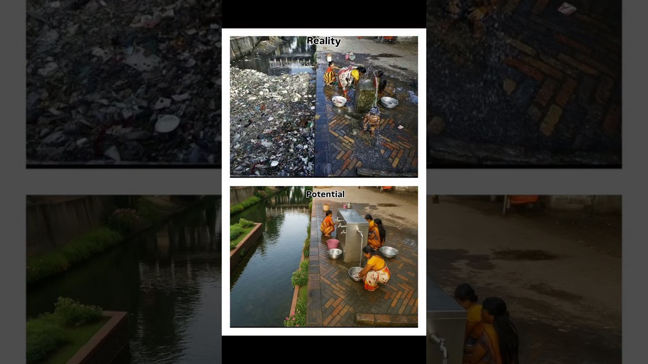 I wish our village was clean like this 