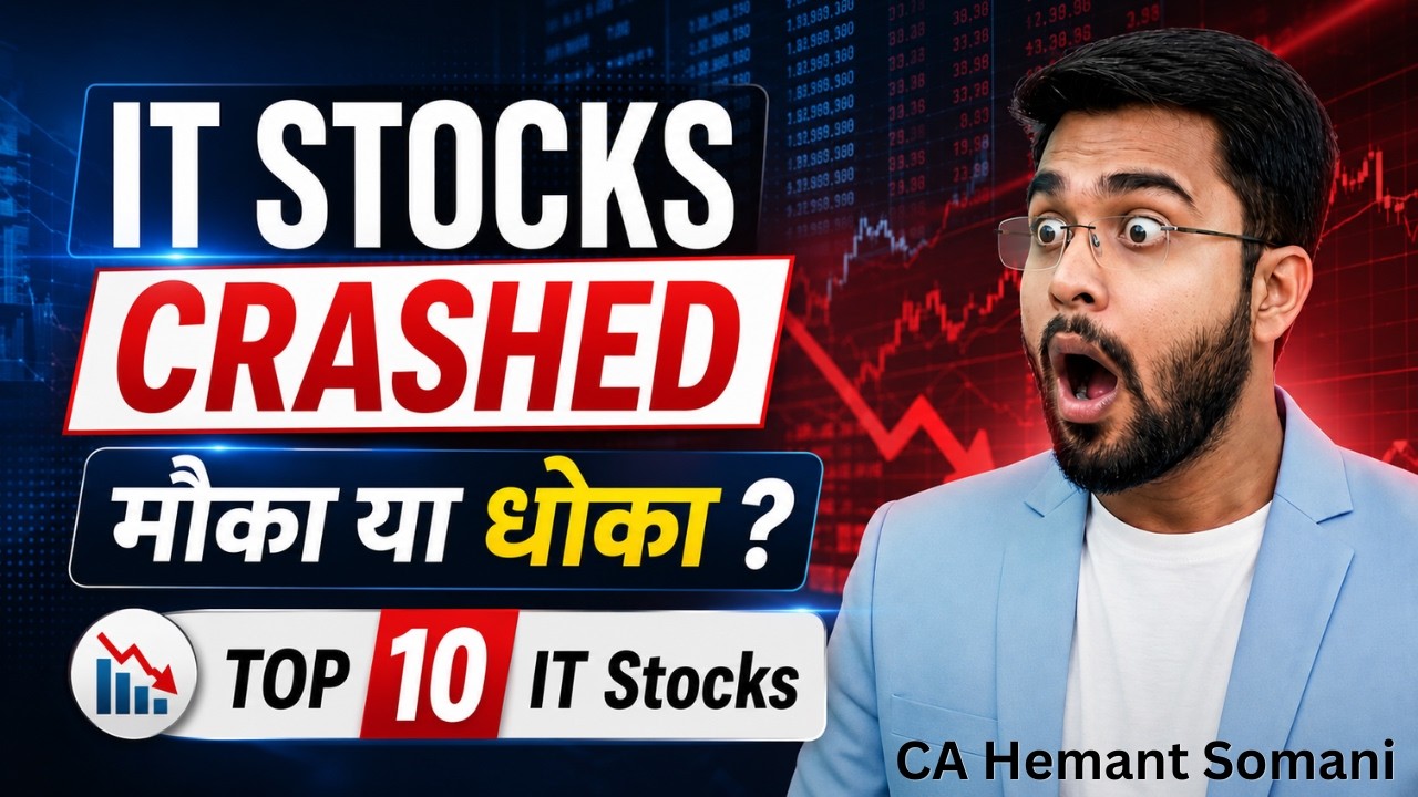IT Stocks Crashed : Opportunity or Trap ? 🚨Top 10 IT Stocks to Buy Now ?