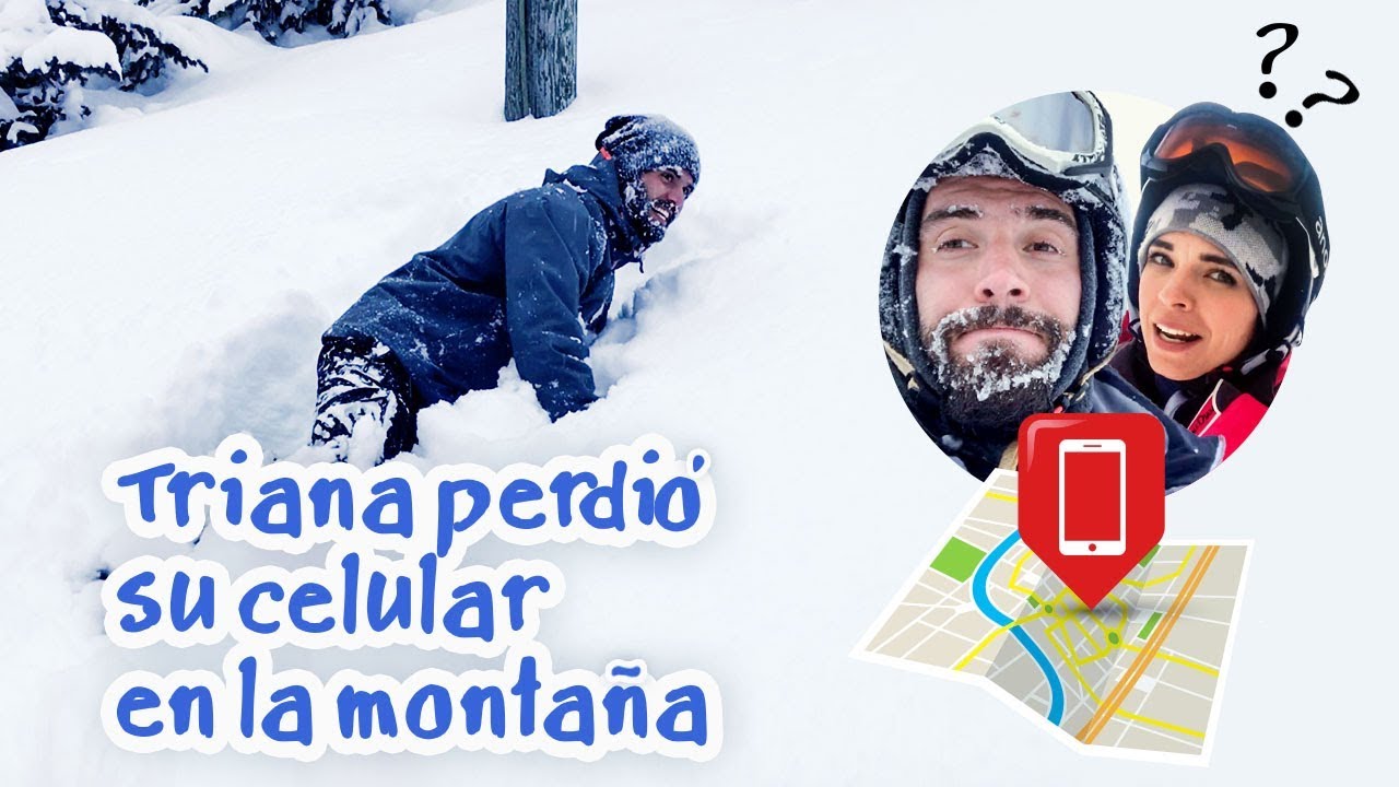 Triana perdió su celular en la Montaña!