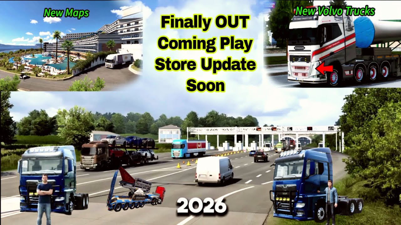 Finally Released 2026 New Update 0.7.41 Truckers of Europe 3 (New Map And Features 