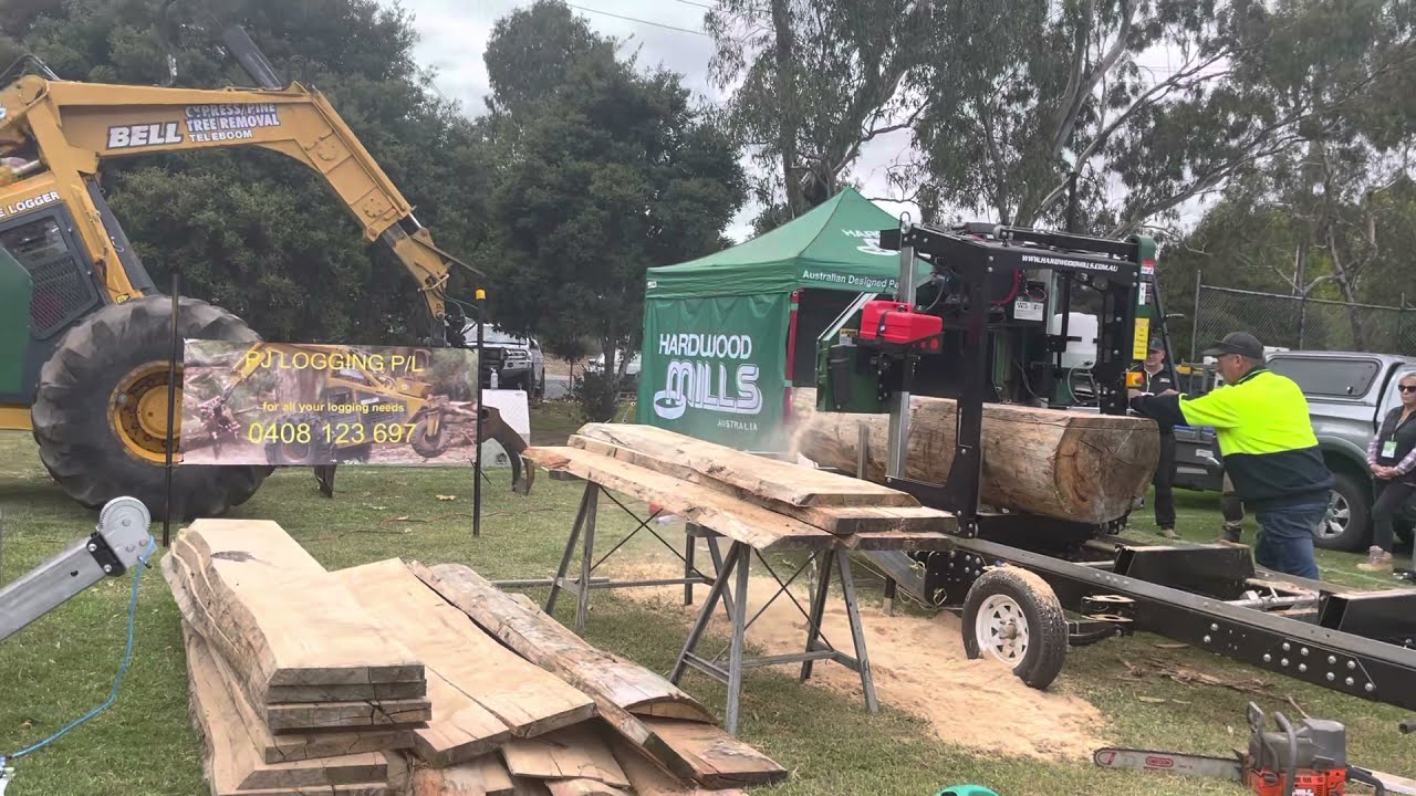 Sawmill demonstration