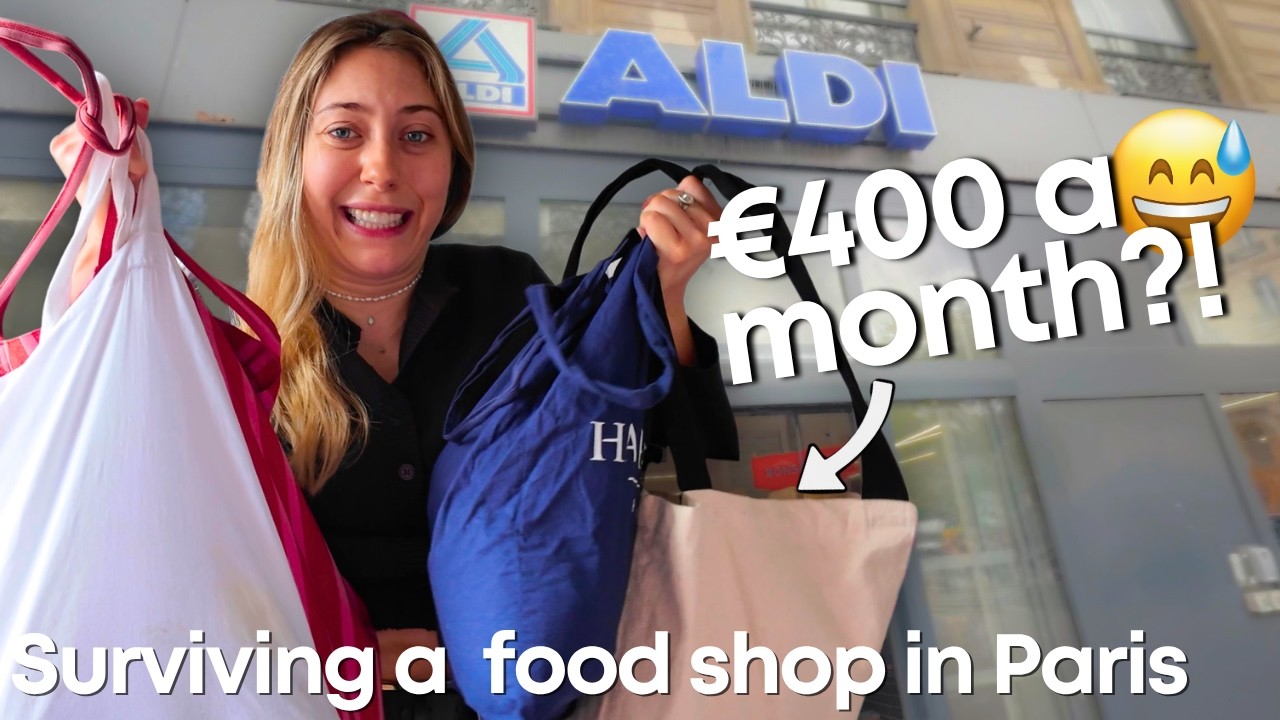 Как я выживаю в парижском продуктовом магазине на зарплату 400 евро в месяц *помогите* (живу одна...