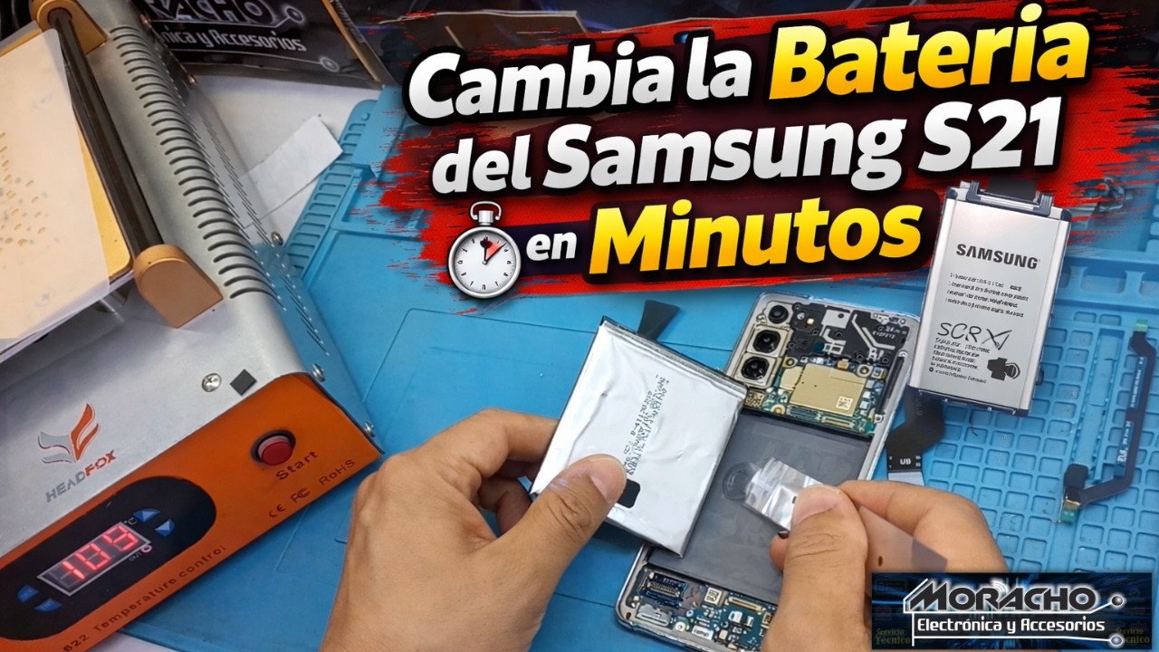 Cambio de Batería Samsung S21 🔧 Tutorial Completo Para Principiantes