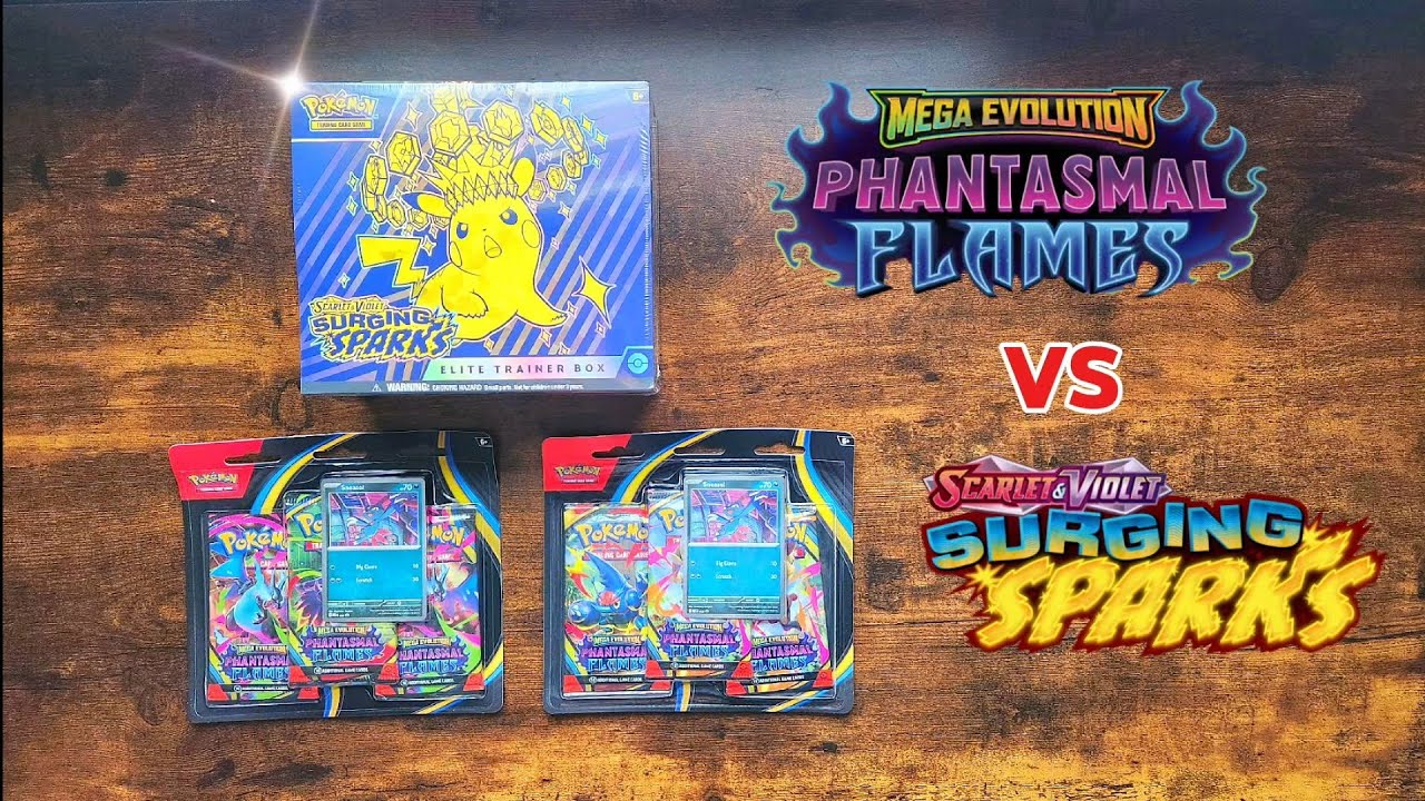 Charizard and Pikachu... Where are you? (Phantasmal Flames + Surging Sparks)