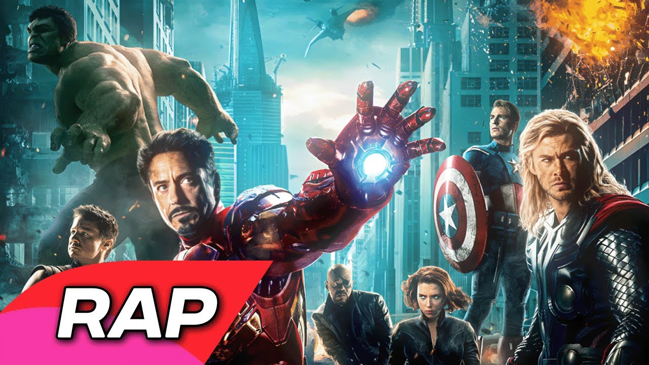 Vingadores - MAIS FORTES UNIDOS | NERD RAP
