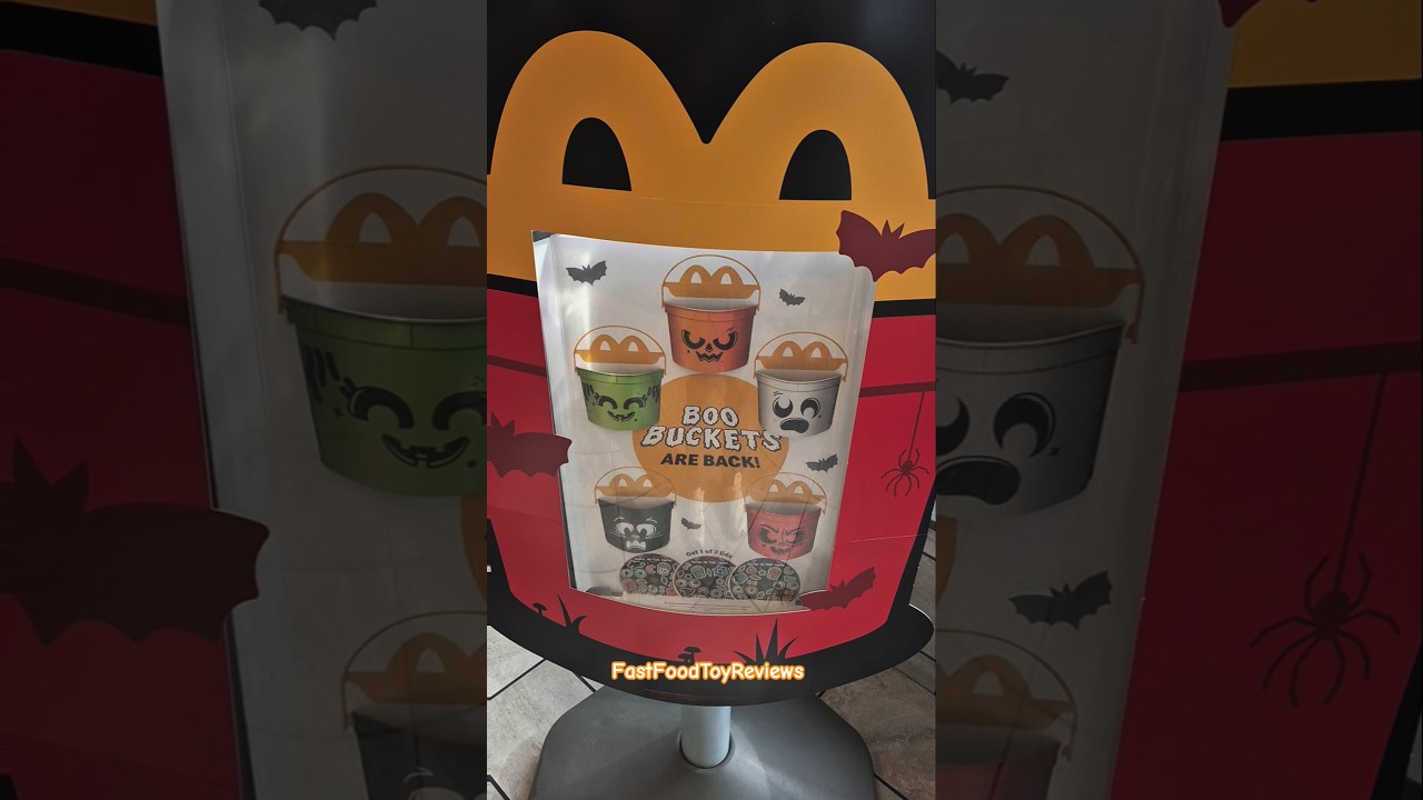 В поисках вёдер &laquo;Макдоналдс&raquo; #mcdonalds #Halloween #вёдра #FastFoodToyReviews #приключение