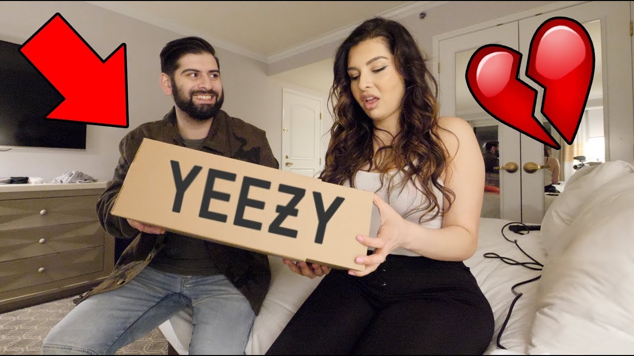 BUYING MY FIANCÉ FAKE YEEZYS (VALENTINES DAY)