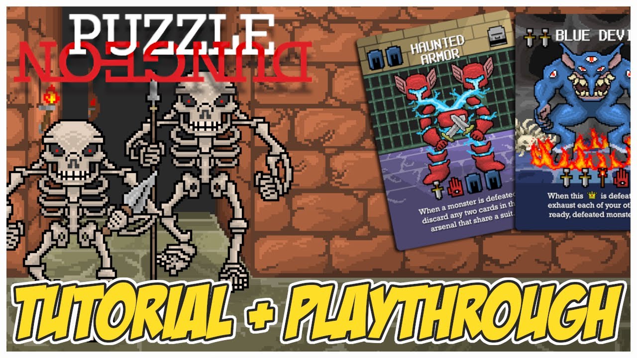 How To Play: Puzzle Dungeon | Solo Player Dungeon Crawler Tutorial!