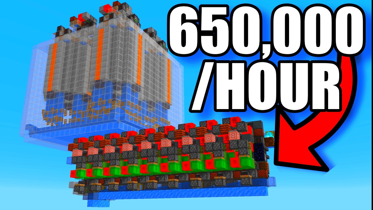 I Built The FASTEST Automatic Farms in Minecraft