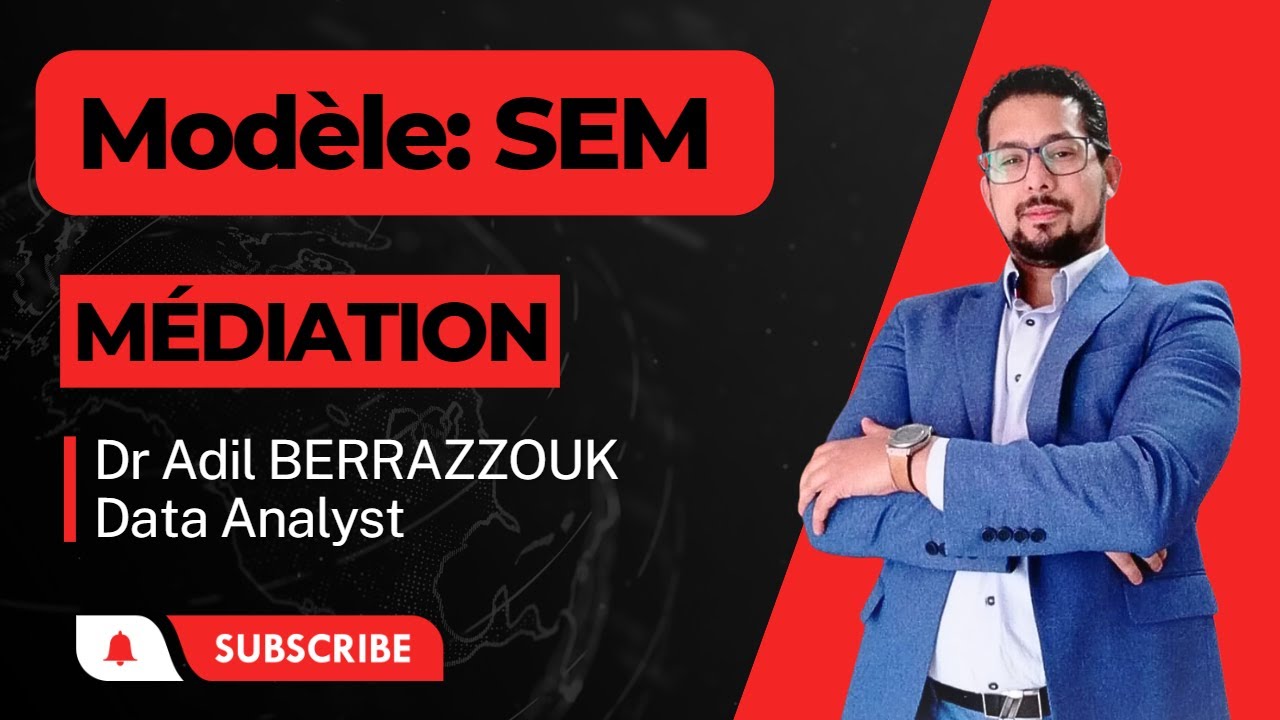 Modélisation 4 : Variable médiatrice | Analyse SEM