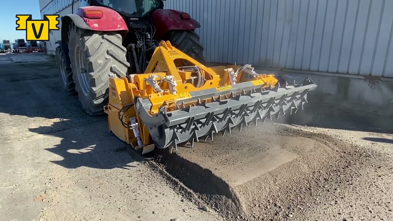 STONE CRUSHER-ROCK CRUSHER VALENTINI IVAN 2000 CRUSHING ASPHALT