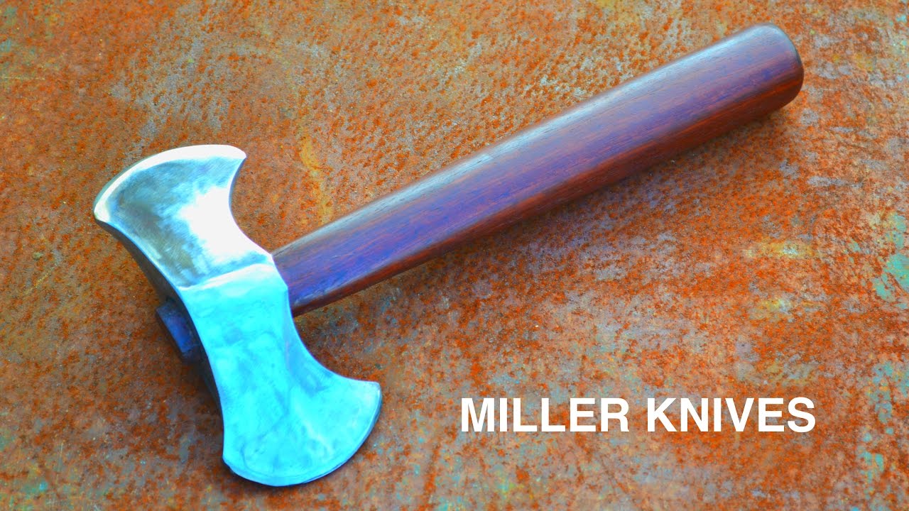 Forging a Double Headed Throwing Axe from a Hammer