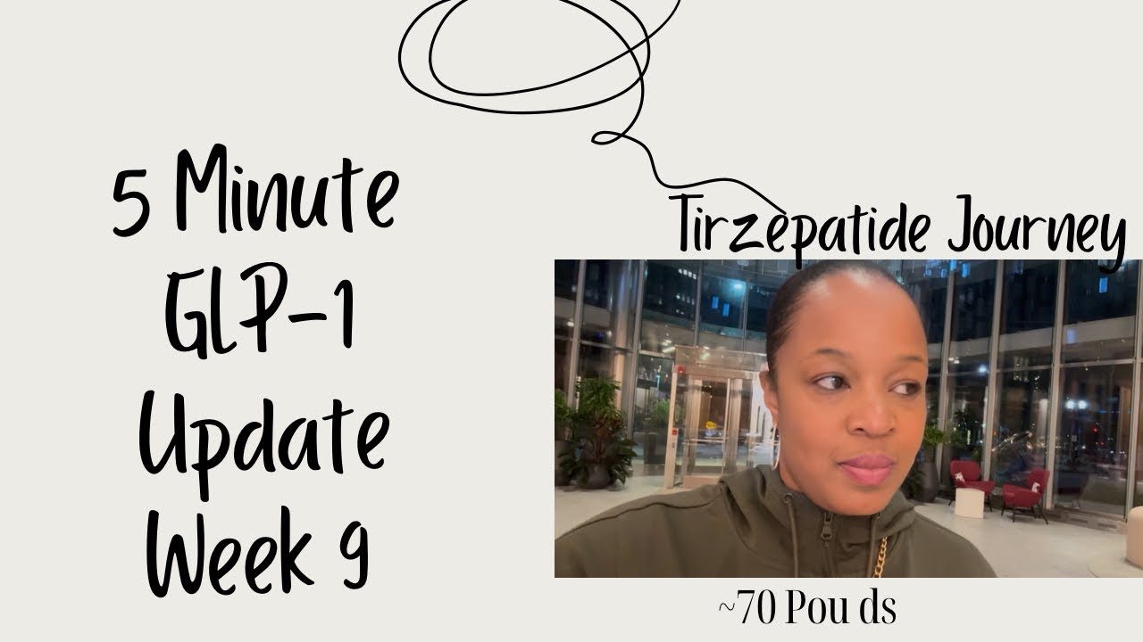 Week 9 Update| My First Week on Mounjaro 5mg (Tirzepatide)| Side Effects, Struggles & Success!