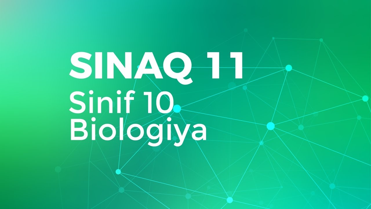 Biologiya 10-cu sinif  Güvən Sınaq 11 Qrup fənləri üzrə