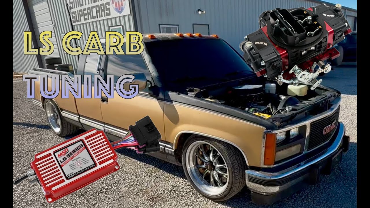 (Папаша Билл) LS OBS Настройка MSD 6014 с помощью Holley Brawler 750