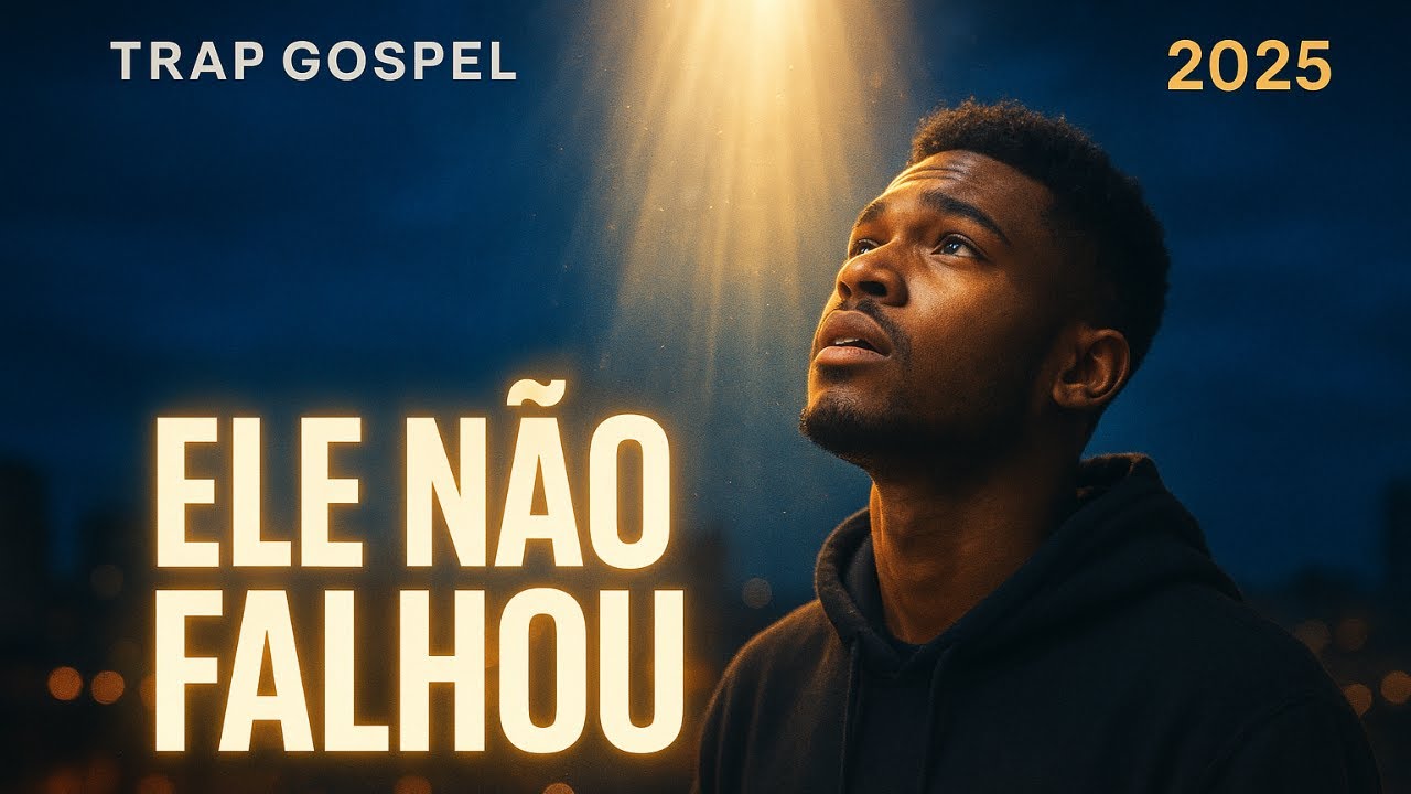 “Ele Não Falhou | Trap Gospel 2025 🔥 A Música Que Deus Preparou Pra Você Hoje!”