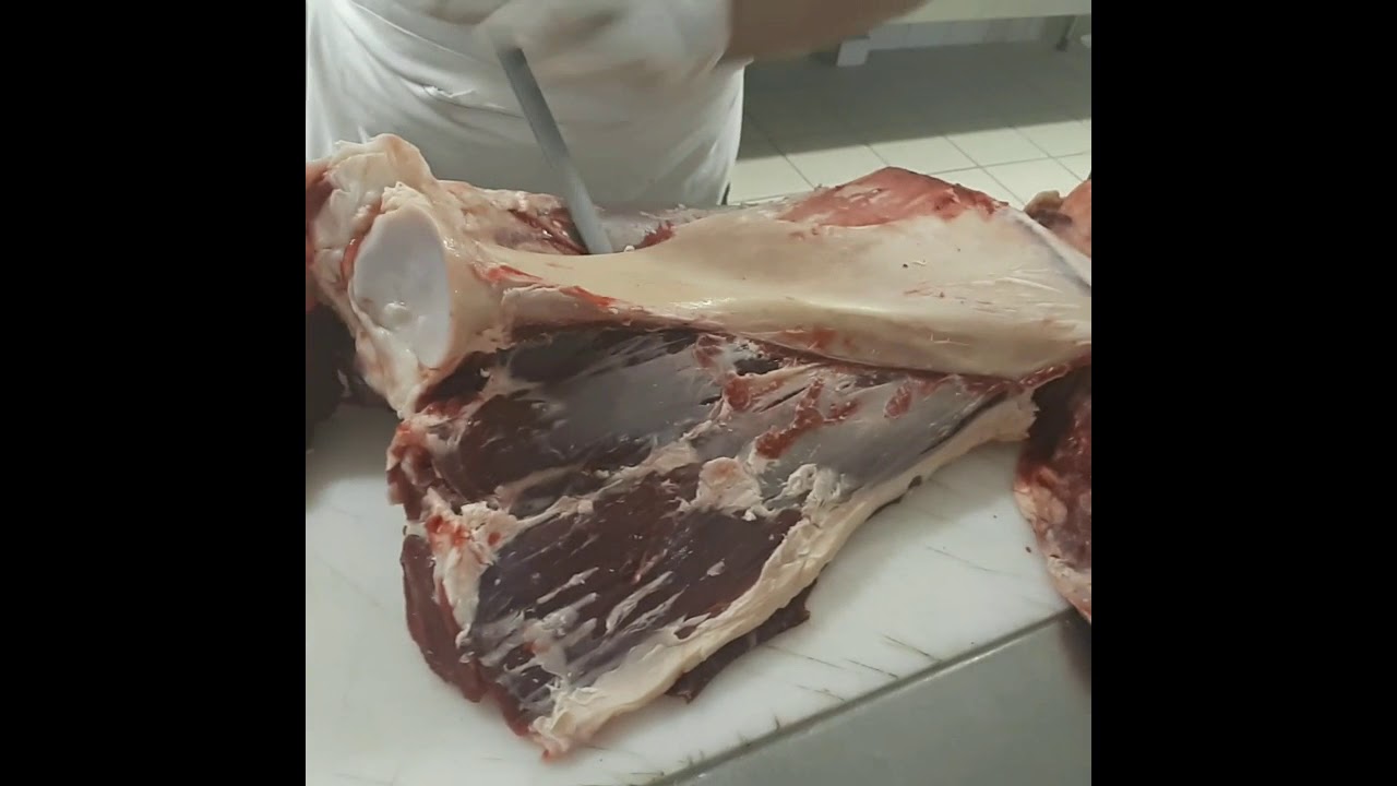 D&eacute;sossage de la raquette de boeuf