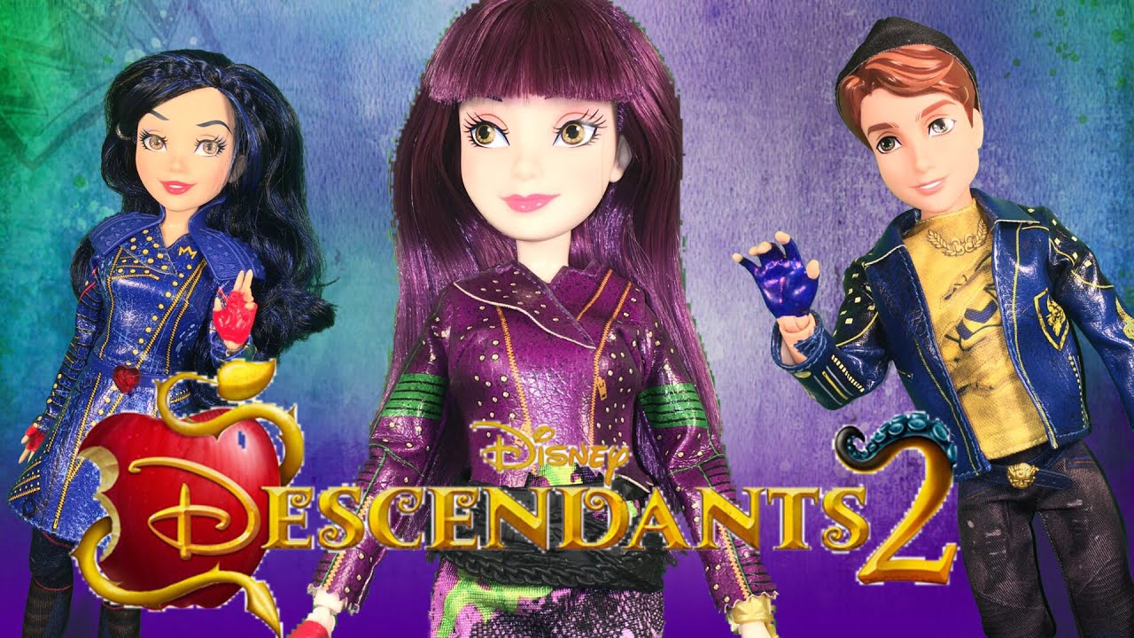 Mal Returns To The Isle Of The Lost Evie and Ben save Mal Disney Descendants 2 doll episode 5