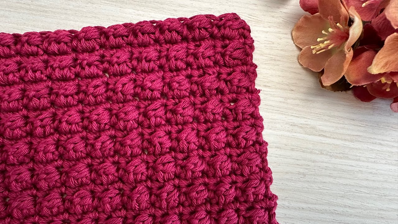 Ponto de croche Even Berry! Ponto de croche com textura, lindo e diferente! Knitting patterns