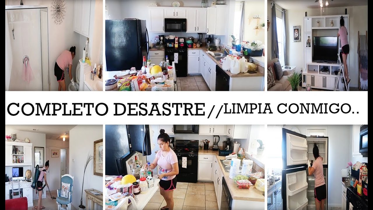 COMPLETO DESASTRE // LIMPIA CONMIGO!!