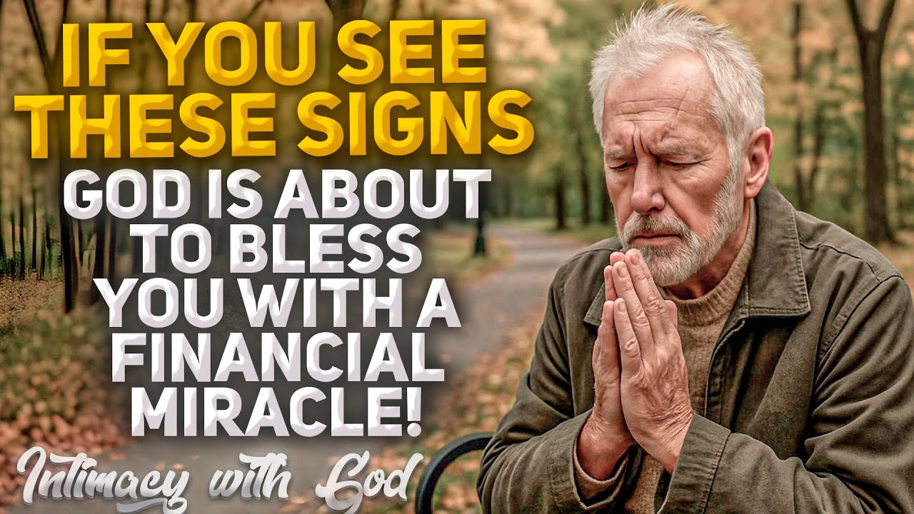 Signs That CONFIRM God is About to BLESS You with a Financial Miracle! (Christian Motivation)