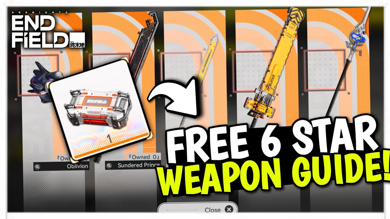 THE ULTIMATE FREE 6 STAR WEAPON SELECTOR GUIDE! DO NOT MAKE THIS MISTAKE