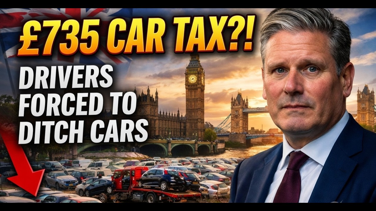 UK &pound;735 Car Tax Shock UK Drivers Forced to Ditch Thousands of Cars! #UKcartax