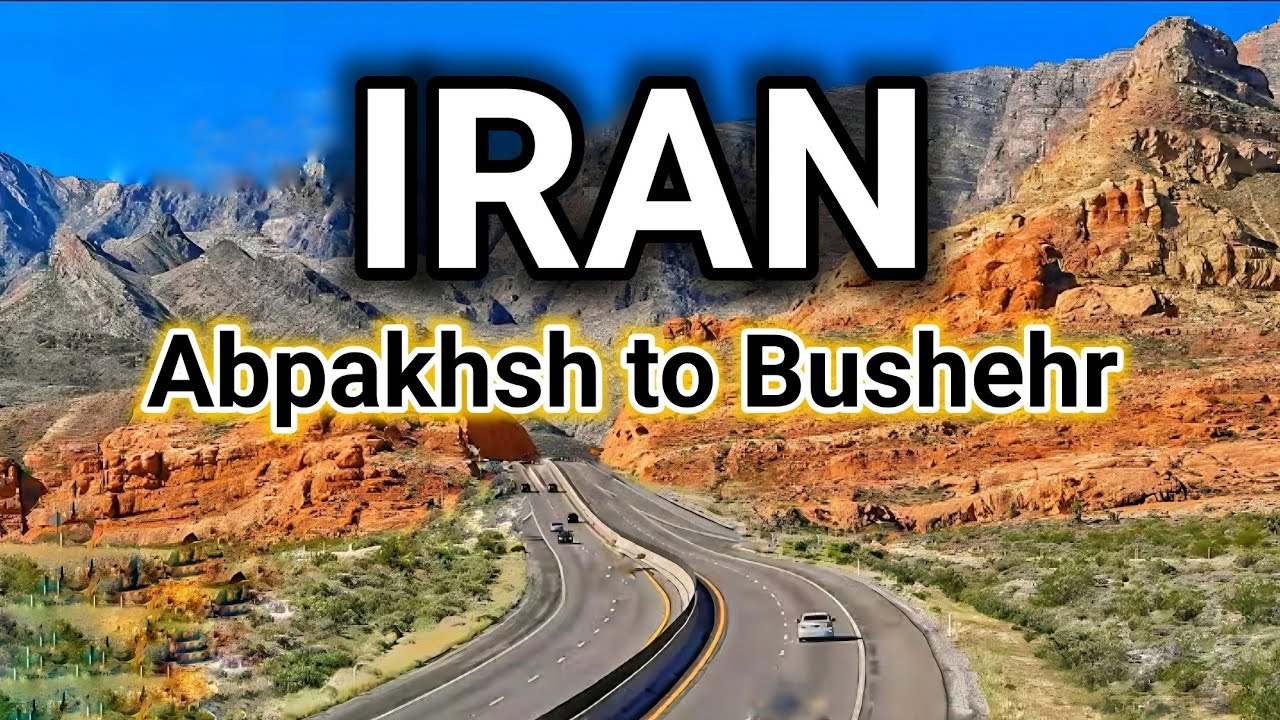 Relaxing ASMR Road Trip | Driving Abpakhsh to Bushehr, South of Iran 2025