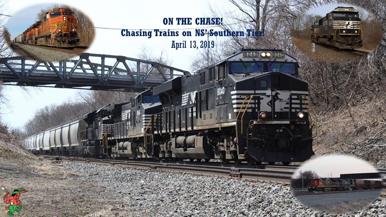 On the Chase! A Day on NS' Southern Tier