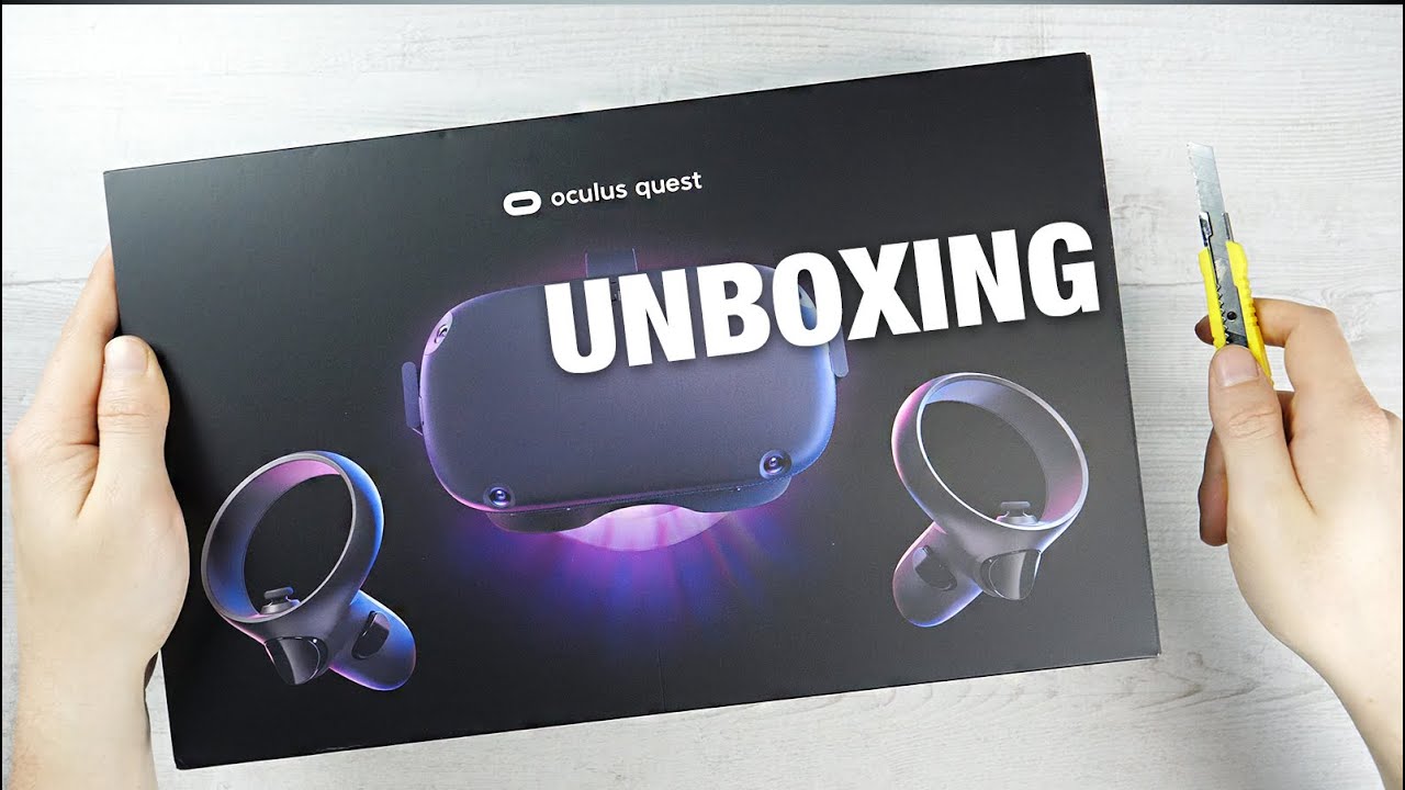 Распаковка OCULUS QUEST - В 4К 60 FPS