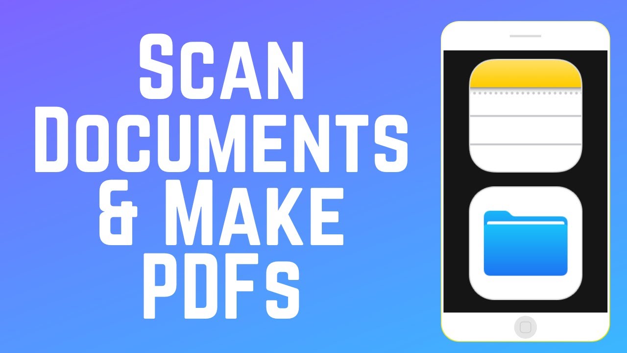 Как сканировать документы и создавать PDF-файлы на iOS