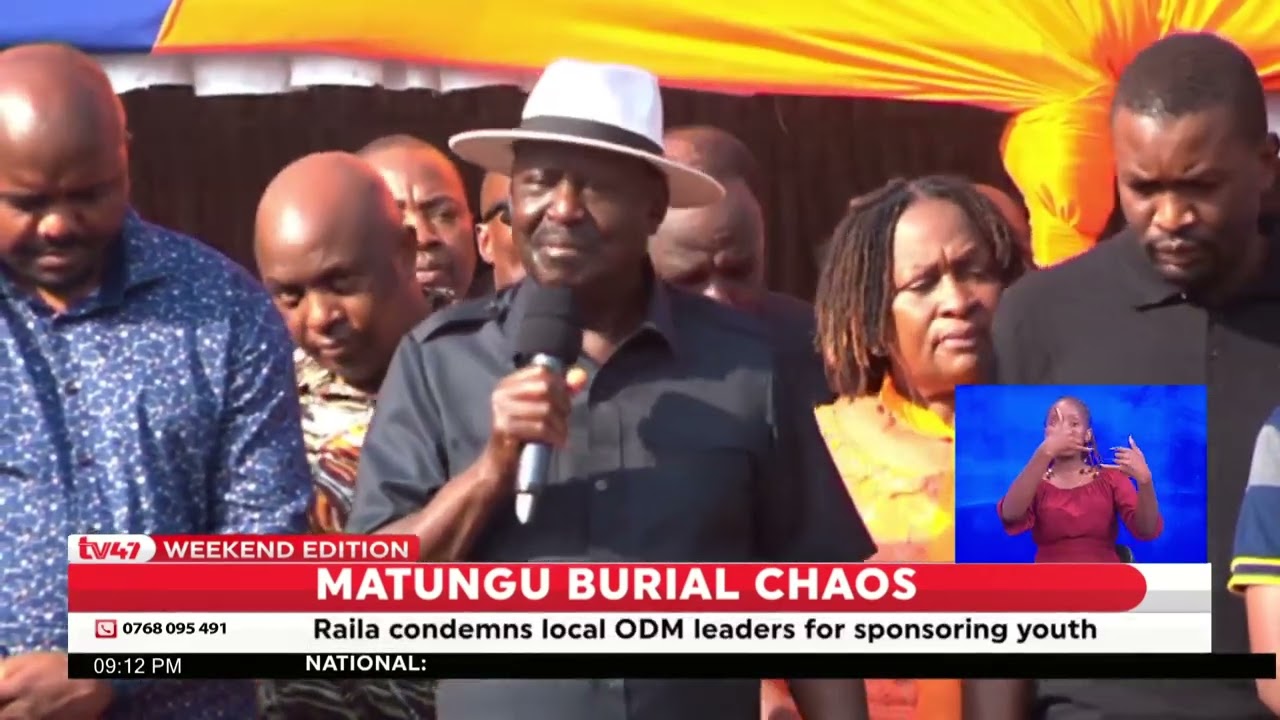 Matungu burial chaos