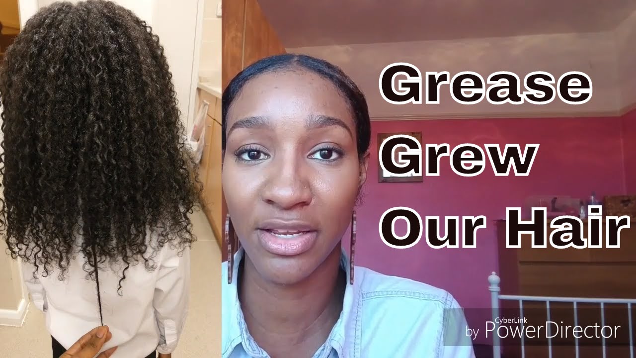 Hair Grease on Natural Hair for growth -DAX HAIR GREASE