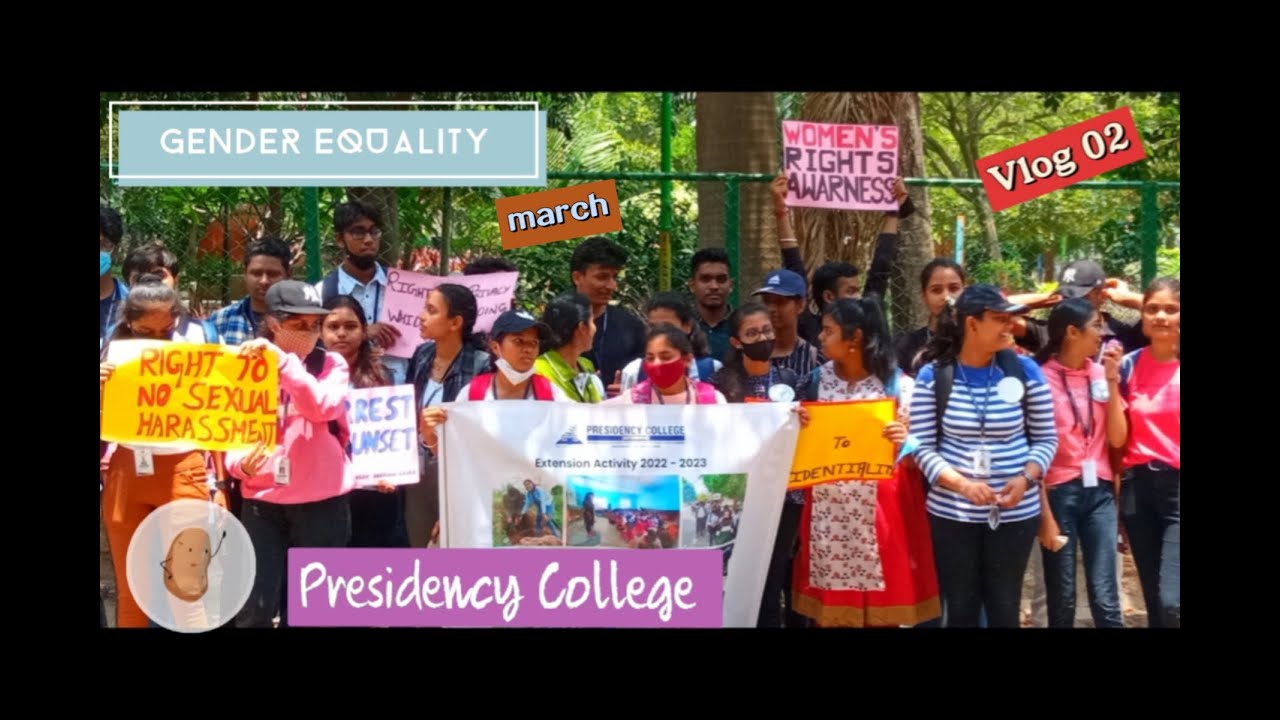 Presidency College/ Vlog II /Silent March/ Gender Sensitive Cell.