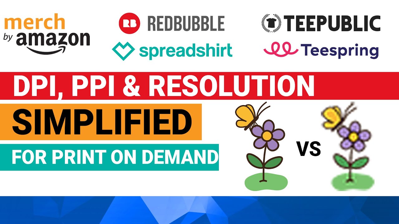 DPI and Resolution Simplified for Print on Demand