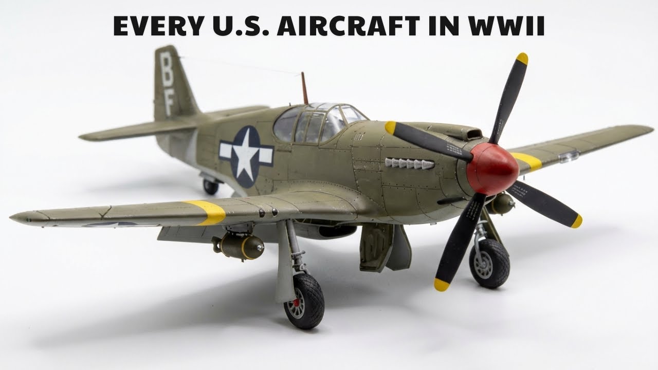 Every U.S. Aircraft of World War II - Complete Fighters, Bombers & Transports Guide