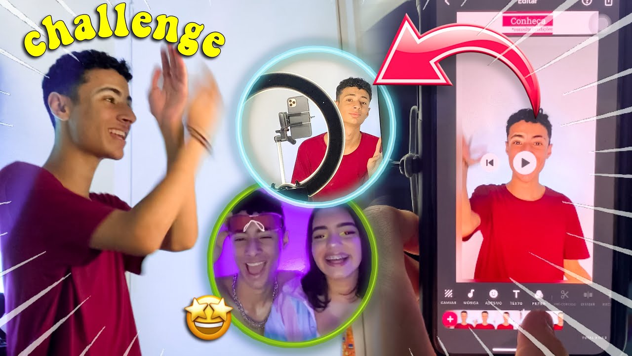COMO FAZER CHALLENGE DO INSTA! *ensinei tudo* 😱 | Gustax