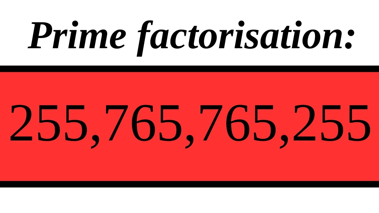 Tips To Factor Huge Numbers | Olympiad Maths