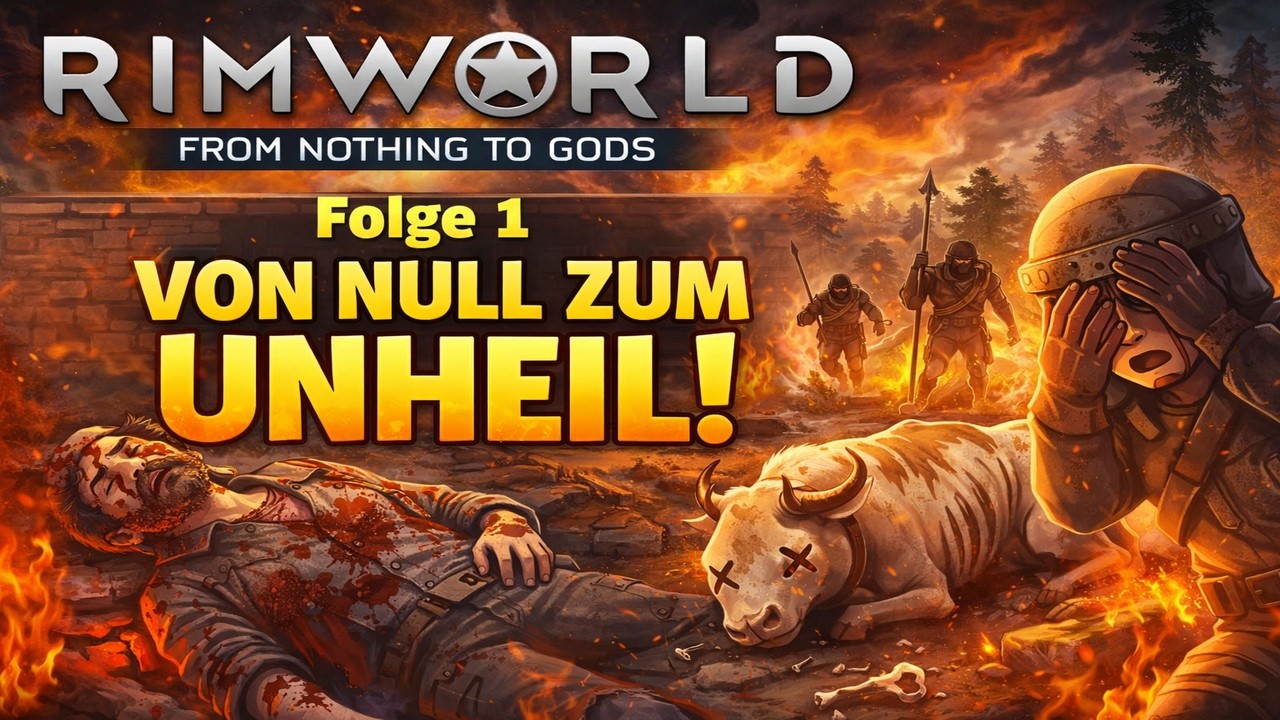 RimWorld #1 – Schon ALLES verloren?! (From Nothing to Gods)