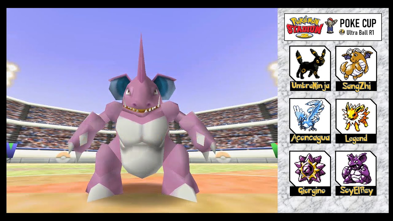 Nidoking KINGS! Pokemon Stadium 2 - Poke Cup Ultra Ball R1