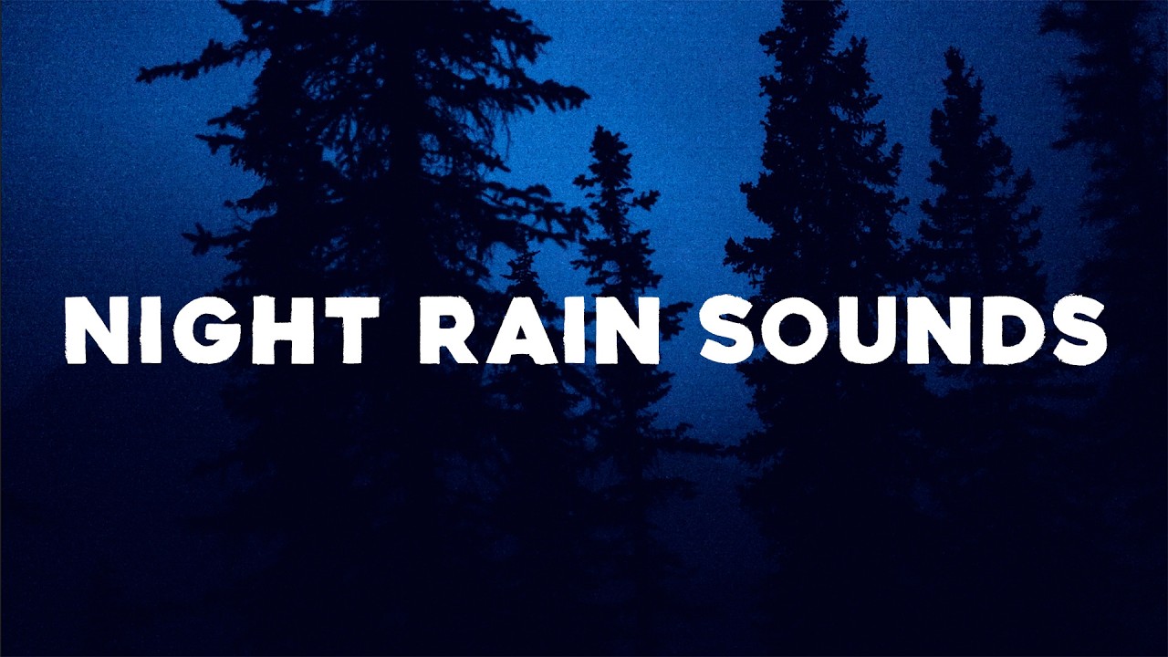 4 Hours of Rain Sounds - IRL Camping ASMR