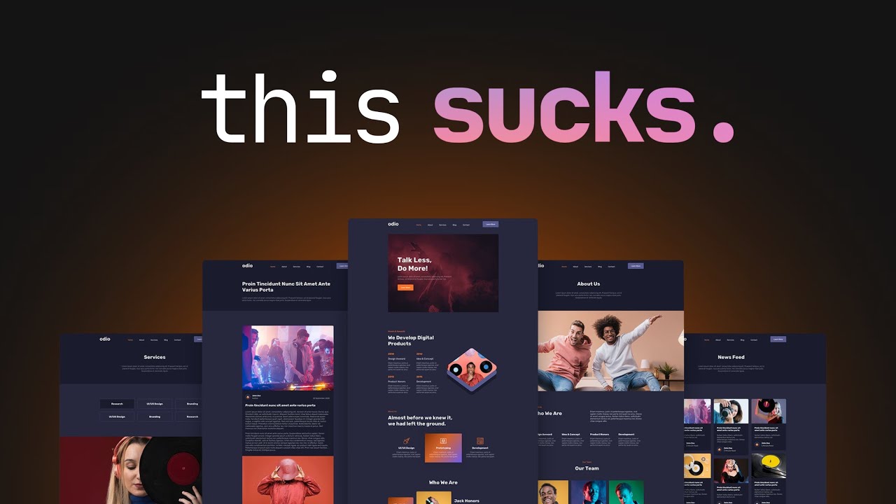 Why modern UI kinda sucks