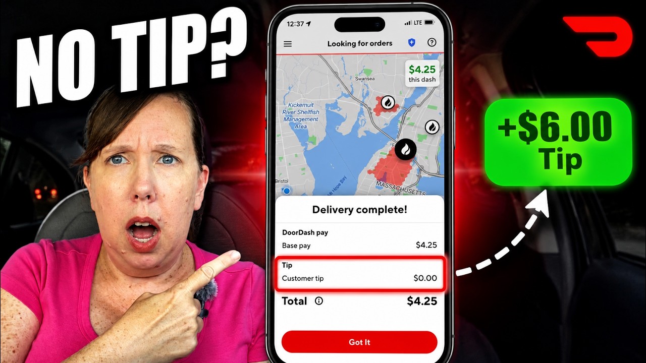 Хитрость клиентов DoorDash уничтожает заработок водителей! (Вот почему)