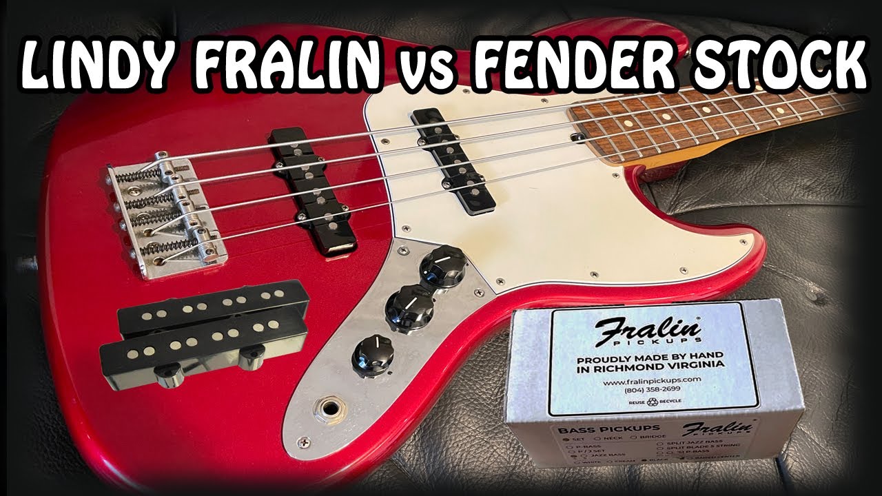 Lindy Fralin J-Style VS Fender Stock pickups