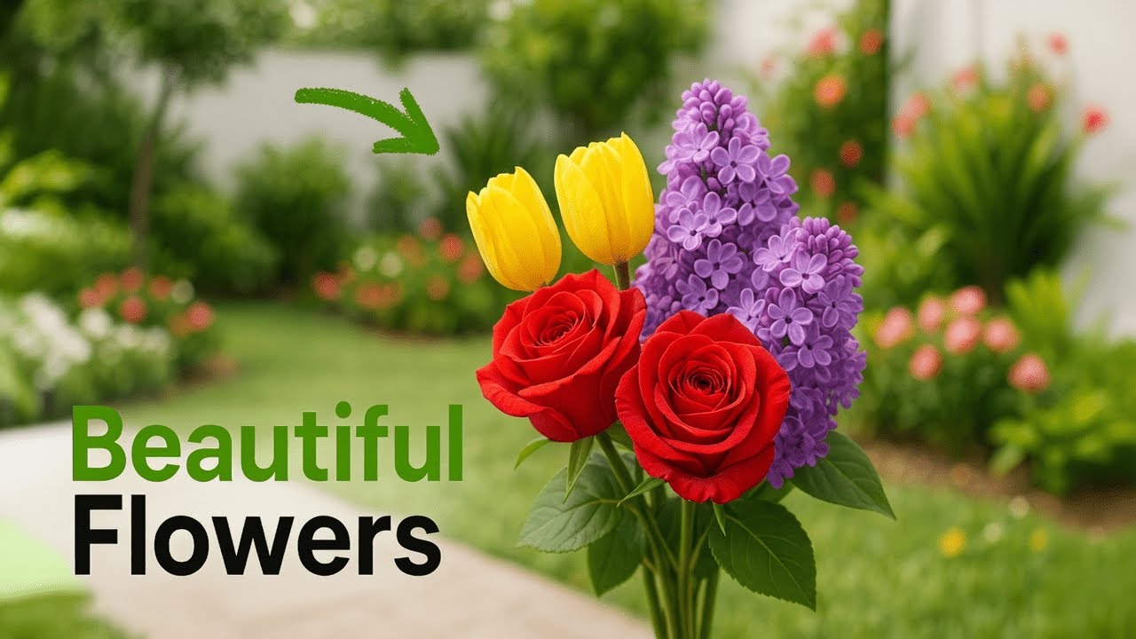 Vlog 4 | Review Beautiful Flowers | Nature vlog | Plant in My Garden | RatBarota